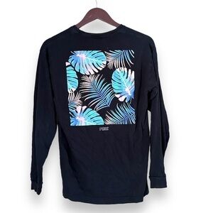 Victoria’s Secret Pink Palm Print Pocket Long Sleeve